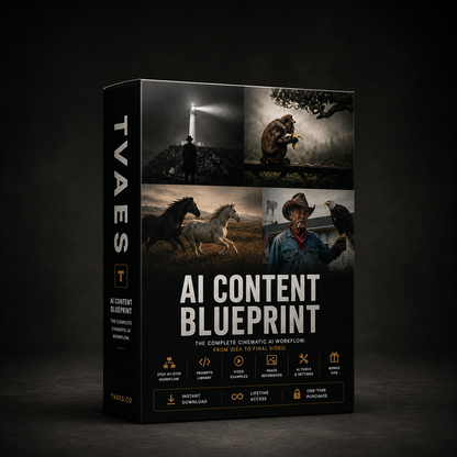 AI Content Blueprint
The Complete Cinematic AI Workflow