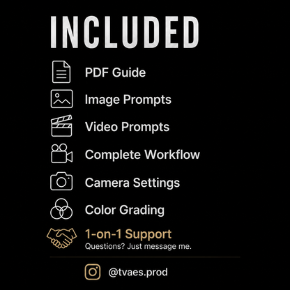 AI Content Blueprint
The Complete Cinematic AI Workflow